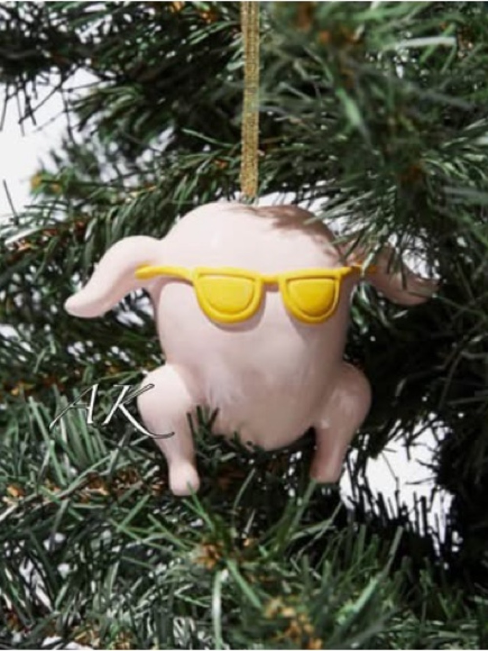 FRIENDS Iconic Turkey Christmas Tree Ornament • Central Perk • TV Show